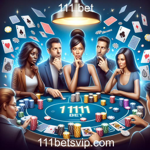 A Emoção do Poker Online: Descubra a Categoria no 111 Bet